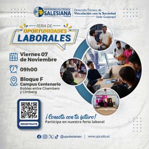 Afiche de la Feria de Oportunidades Laborales 2025
